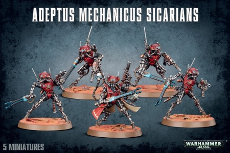 59-11GW Набор Адептус Механикус: Сикарийцы (Adeptus Mechanicus Sicarians) 59-11GW Набор Адептус Механикус: Сикарийцы (Adeptus Mechanicus Sicarians)