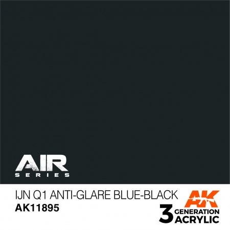 AK11895 Краска акриловая 3Gen IJN Q1 Anti-Glare Blue-Black