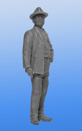 24007 Команда Форда, набор фигур и автомобиль Model T 1913 Roadster ICM