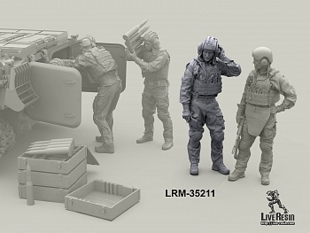 LRM35211 Российский современный танкист/артиллерист САУ - 9 (Не для свободной продажи)