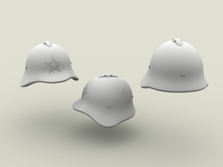 3112SOGA Набор советских касок СШ-36. SOGA Miniatures