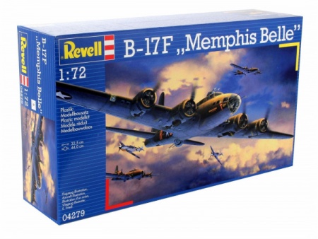 04279 Самолет B-17F Memphis Belle, ВВС США Revell