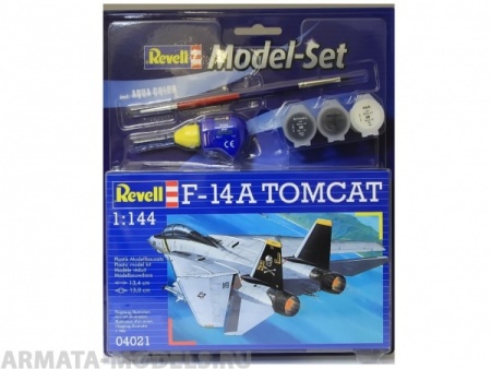 64021 Набор Самолет Истребитель-Перехватчик F-14A «Томкэт» Revell