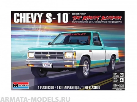 14503RE Автомобиль пикап '90 Chevy S-10 Revell