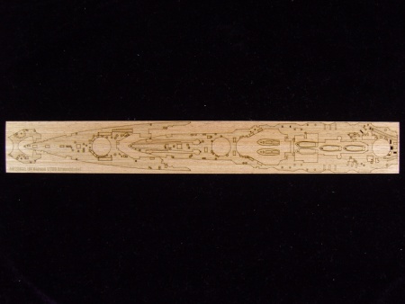 AW20035 Деревянная палуба для IJN HARUNA 1944