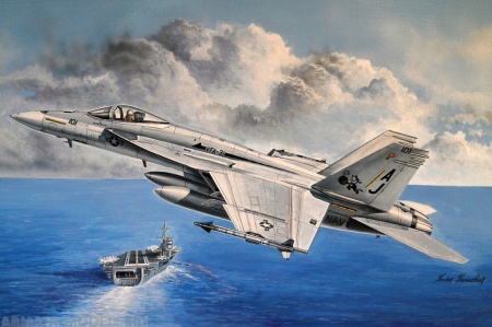 85812 F/A-18E Super Hornet Hobby Boss