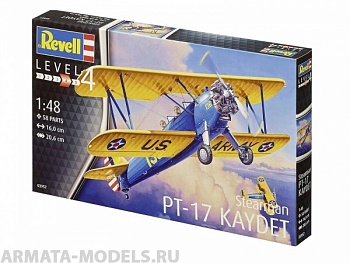03957 Биплан Stearman P-17 Kaydet