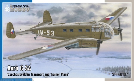 SH48197 Aero C-3A Czechoslovakian Transport and Trainer Plane Special Hobby