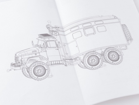 1039KIT Сборная модель Мастерская МТО-АТ на шасси ЗИЛ-131 Start scale models (SSM)