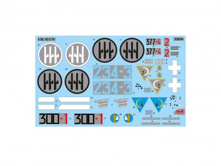 32024 CR. 42CN, Итальянский ночной истребитель IIМВ ICM