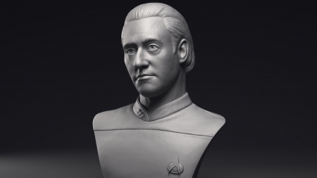 AM1022 Бюст Дата из вселенной Звездный Путь (Star Treck)