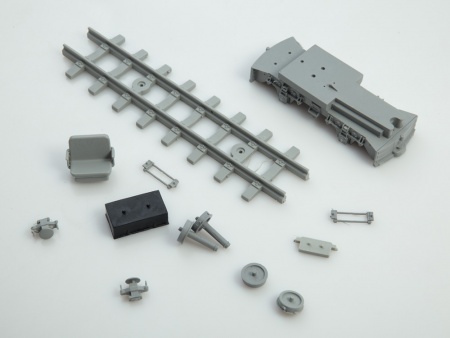 4066AVD Сборная модель Узкоколейный мотовоз МД54-2 AVD Models