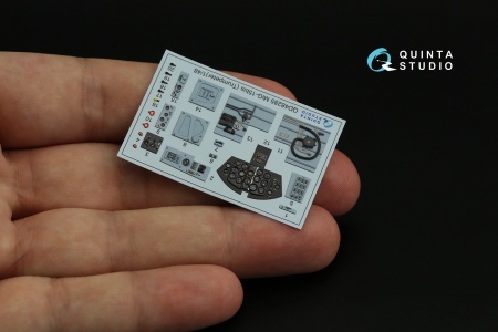 QD48285 3D Декаль интерьера кабины МиГ-15бис (Trumpeter)