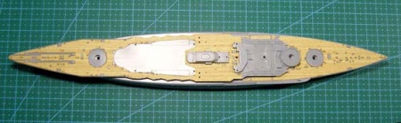 AW20004 Деревянная палуба для IJN Mutsu