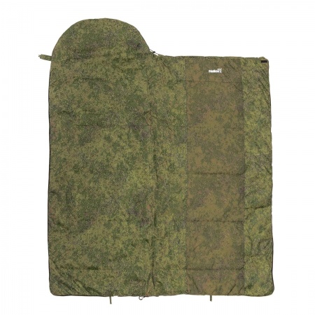 Спальный мешок БАТЫР EXTREME (220х90) Stratex 300 КМФ цифра (HS-SB-ST300-220x90) Helios