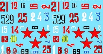 48003CD Декаль И-153 - Июнь 1941 1/48