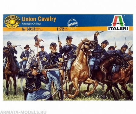 6013ИТ Солдатики Union Cavalry (American Civil War) Italeri