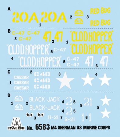 6583ИТ M4 U.S. Marines corps Italeri