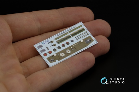 QD35088 3D Декаль интерьера кабины M3A1 Scout (Zvezda)