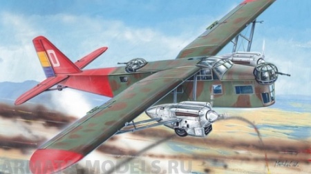 AZ7641 Самолет Potez 540 Bomber AZmodel Plastic kits