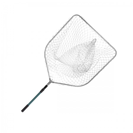 Подсачек тел. прямоуг L-2,0м/d-80см сетка корд (HS-PY-025-80) Helios