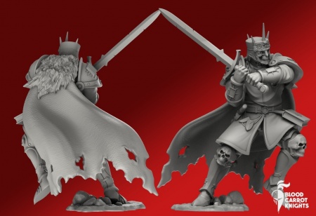 BCK-WG-024 Паладин | Игровая миниатюра 32 мм Blood Carrot Knights