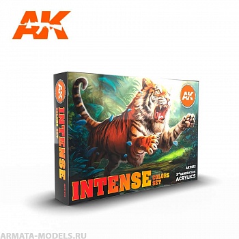 AK11612 Набор красок INTENSE COLORS SET