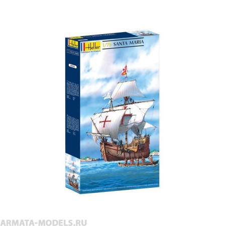 80865HL Парусник  Санта Мария (1:75) Heller
