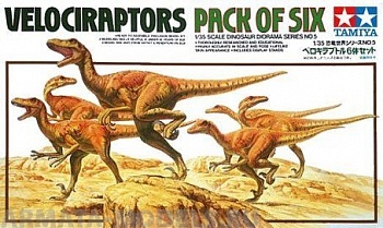 60105T Диорама Велоцирапторы (Velociraptors Diorama Set)