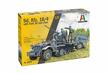 6395ИТ Бронетранспортер Sd.Kfz.10/4 with FLAK 30