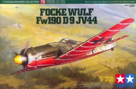 60778T Самолет Focke-Wulf Fw190 D-9 JV44 Tamiya
