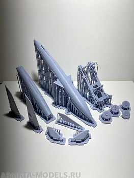 MM48300 Комплект Ракета КС-10 + тележка