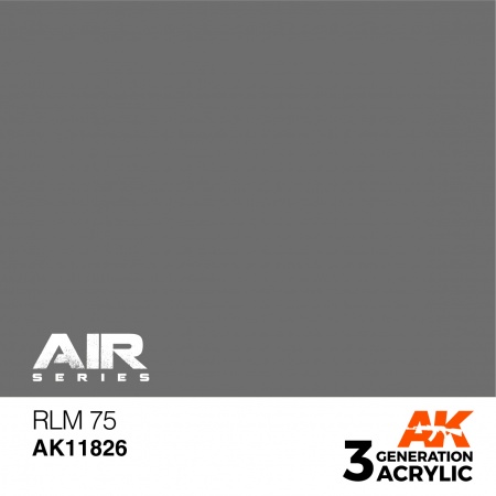AK11826 Краска акриловая 3Gen RLM 75