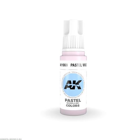 AK11069 Краска акриловая Pastel Violet 17ml