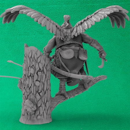 6011 фигурка Соловей-разбойник СВ Модель