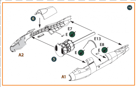 CPA72006 Gloster E28/39 Pioneer engine set