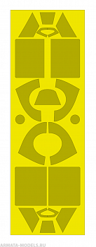 AM72429 Маски окрасочные для Як-1 AM72429 Маски окрасочные для Як-1