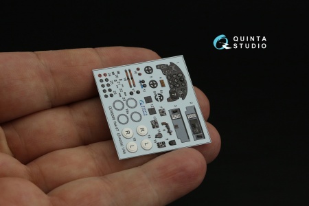 QD48398 3D Декаль интерьера кабины Як-9Т (Звезда)