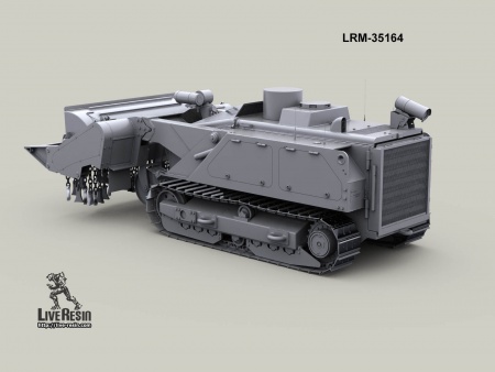 LRM35166 Саперный робот УРАН-6 с цепным тралом Live Resin