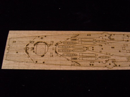 AW20024 Деревянная палуба для HMS Repulse 1941