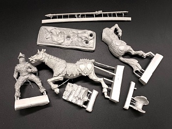 603ТБ ВИМ, бургундский конный рыцарь перепрыгивающий через преграду 603ТБ ВИМ, бургундский конный рыцарь перепрыгивающий через преграду