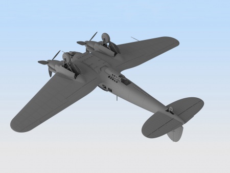 48263 He 111H-16, Германский бомбардировщик ІІ МВ ICM 48263 He 111H-16, Германский бомбардировщик ІІ МВ ICM