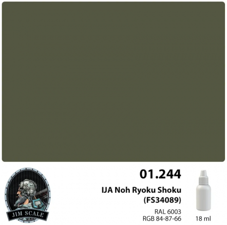 01.244JIM Краска IJA Noh Ryoku Shoku (FS 34089)