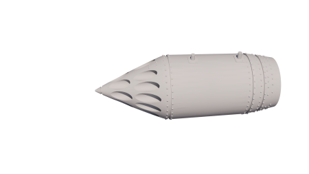 AM0039 Нурс С-8 пустой (2 шт) Arma Models