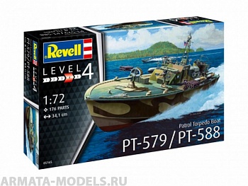05165RE Патрульная Торпедная Лодка PT-588/PT-579 (late) 05165RE Патрульная Торпедная Лодка PT-588/PT-579 (late)