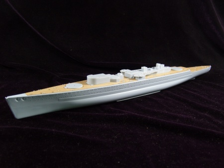 AW50008 Деревянная палуба для 1/400 DKM Lutzow