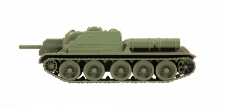 6281 Советская самоходная артиллерийская установка Су-122 Звезда