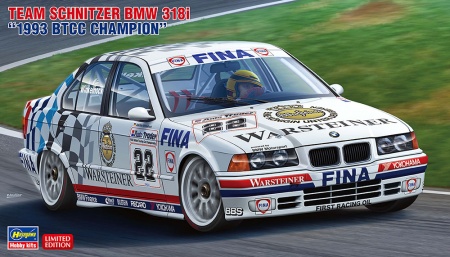 20551-Автомобиль TEAM SCHNITZER BMW 318i Hasegawa