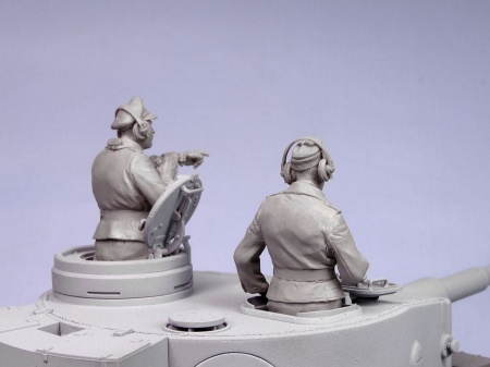 Т-35070 Немецкие танкисты на ТИГР (Курск 1943 г) (2) Tank