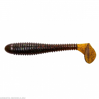 Виброхвост Catcher 3,55"/9 см Star Oil 5шт. (HS-2-042) Helios